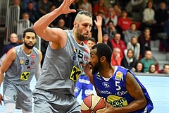 Basketball ABL 2016/17, Grunddurchgang 20.Runde WBC Wels vs. Gmunden Swans