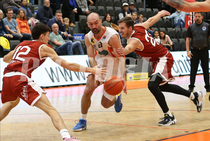 Basketball Superliga 2022/23, Grunddurchgang 5.Runde Klosterneuburg Dukes vs. Traiskirchen Lions