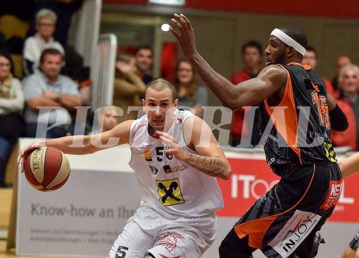 Basketball ABL 2015/16 Grunddurchgang 12.Runde WBC Wels vs F