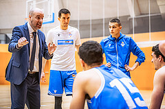 Basketball, Basketball Zweite Liga 2022/23, Grunddurchgang 11.Runde, Basket Flames, Pirlo Kufstein Towers, Hunor Harkai (Head Coach)