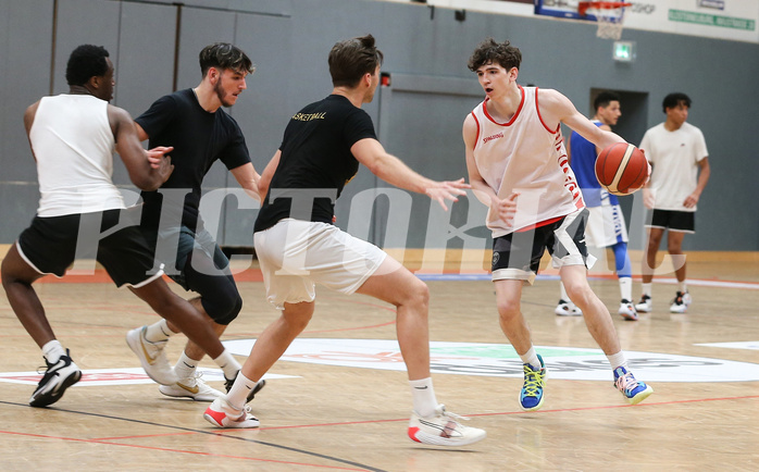 Basketball Nationalteam MU19 2022, Kadersichtung  vs. 


