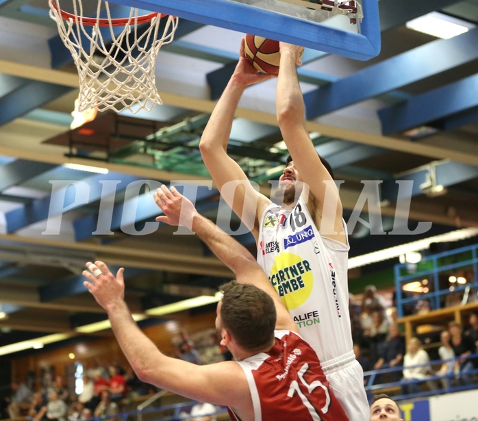 Basketball ABL 2017/18, Playoff VF Spiel 1 Gmunden Swans vs. Traiskirchen Lions


