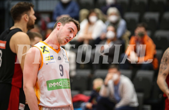 Basketball Superliga 2021/22, Grunddurchgang 12.Runde Klosterneuburg Dukes vs. BC Vienna