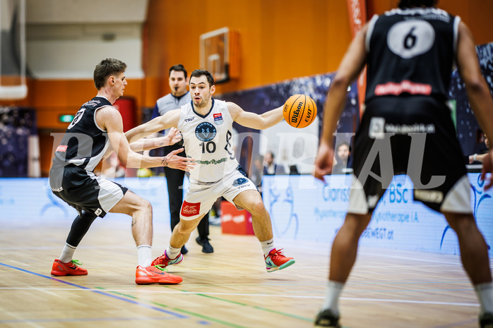 Basketball, Win2Day Superliga 2023/24, Grunddurchgang 21.Runde, Vienna Timberwolves, Kapfenberg Bulls, Jakob Szkutta (10)