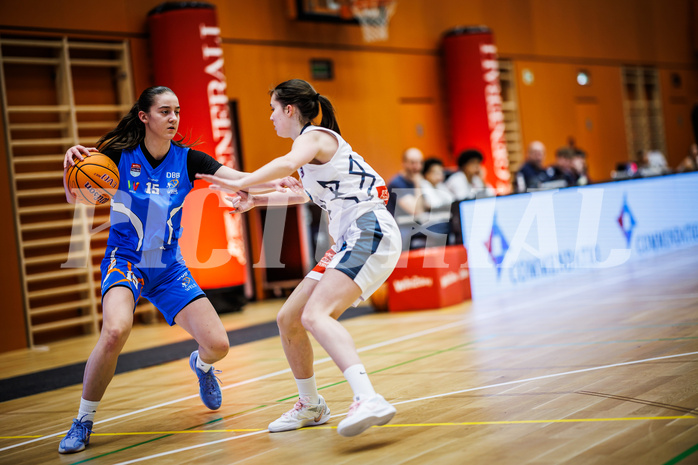 Basketball, Win2Day Basketball Damen Superliga 2024/25, Supercup 5. Runde, Vienna Timberwolves, DBB Wels, Ivona Pilic (15)