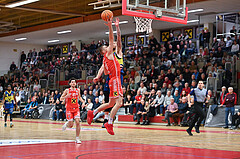 Basketball, Superliga 2024/25, Grunddurchgang 14.Runde, Flyers Wels vs. UBSC Graz,