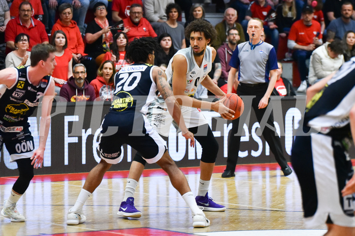 Win2Day Basketball Superliga 2022/23, Playoff,
Semifinale Spiel 4, Flyers Wels vs Swans Gmunden,