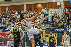 Basketball Superliga 2023/24, 3.Plazierungsrunde Gmunden Swans vs. Flyers Wels



