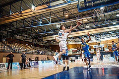 Basketball, bet-at-home Basketball Superliga 2020/21, Platzierungsrunde, 8. Runde, Oberwart Gunners, SKN St. Pölten, Jonathan Knessl (12)