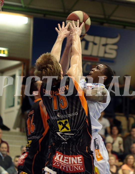 Basketball ABL 2015/16 Grunddurchgang 33.Runde Kapfenberg Bulls  vs F