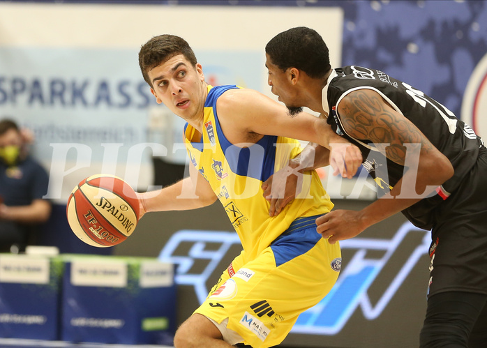 Basketball Superliga 20120/21, Grunddurchgang 7.Runde SKN St.Pölten vs. Flyers Wels