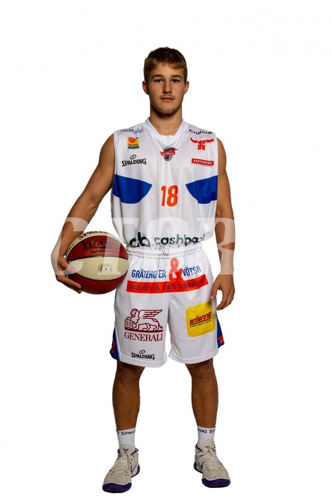 Basketball, ABL 2018/19, Media, Kapfenberg Bulls, Sebastian Magerböck (18) Basketball, ABL 2018/19, Media, Kapfenberg Bulls, Sebastian Magerböck (18)