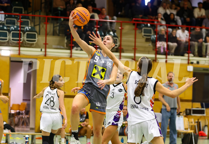 Basketball Damen Superliga 2024/25, Grunddurchgang 1.Runde Vienna United vs. Duchess Klosterneuburg


