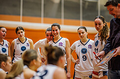 Basketball, Win2Day Basketball Damen Superliga 2024/25, Grunddurchgang 9.Runde, Vienna Timberwolves, Klosterneuburg Duchess, Antonia Dumancic (17), Aleksandra Novakovic (8)