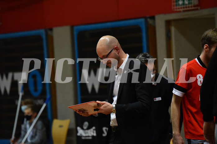 Basketball Superliga 2021/22, Grunddurchgang 14. Runde Flyers Wels vs. GGMT Vienna