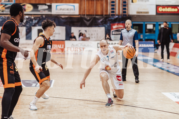 Basketball, Basketball Superliga 2023/24, Grunddurchgang 22.Runde, Oberwart Gunners, F