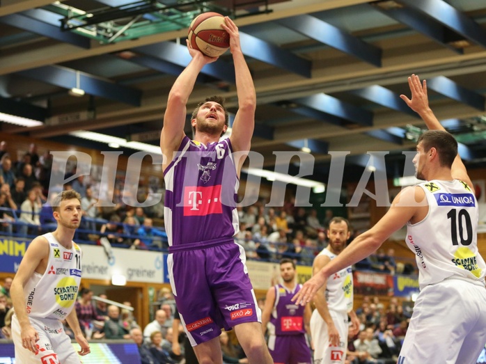 Basketball ABL 2018/19, Grunddurchgang 16.Runde Gmunden Swans vs. D.C. Timberwolves


