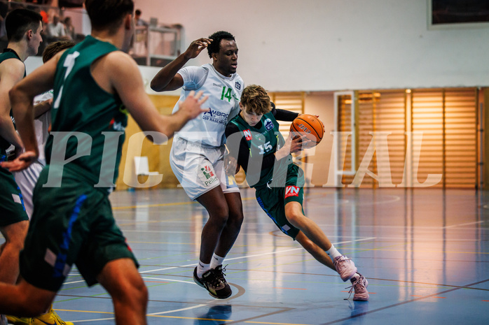 Basketball, Basketball Zweite Liga 2024/25, Grunddurchgang 7.Runde, UDW Alligators, Dornbirn Lions, Pius Hagen (15)