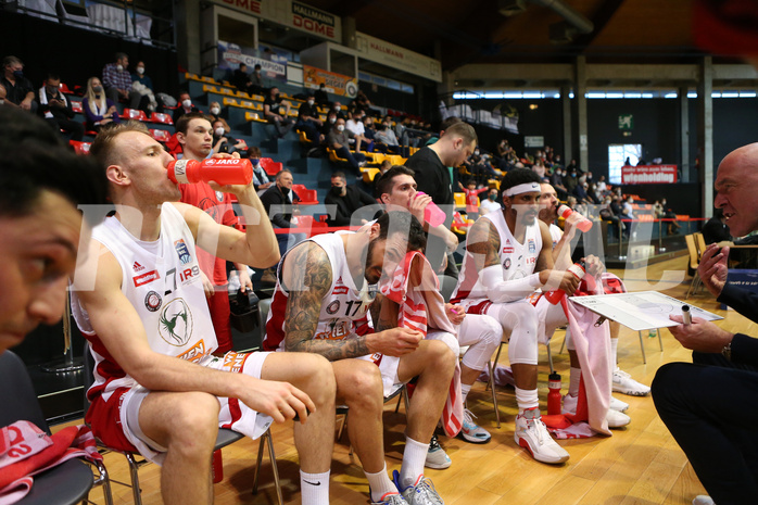 Basketball Superliga 2021/22, 7.Plazierungsrunde BC Vienna vs. SKN St.Pölten


