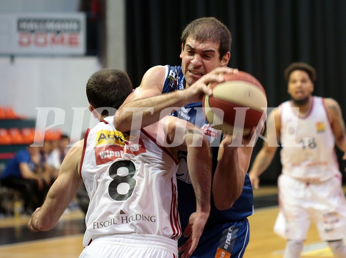 Basketball ABL 2015/16 Grunddurchgang 32.Runde BC Vienna vs Kapfenberg Bulls