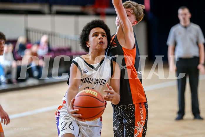 23.03.2025 Österreichischer Basketballverband 2024/25, SLMU16, Post SV Wien vs. Basket Dukes
