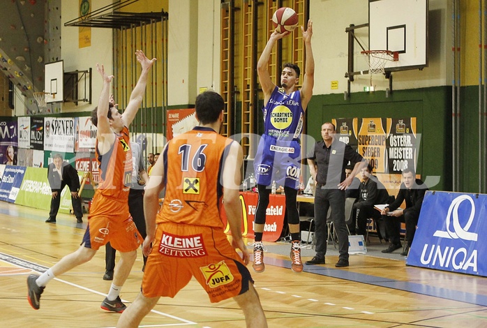 Basketball ABL 2016/17 Grunddurchgang 22.Runde  Fürstenfeld Panthers vs Gmunden Swans
