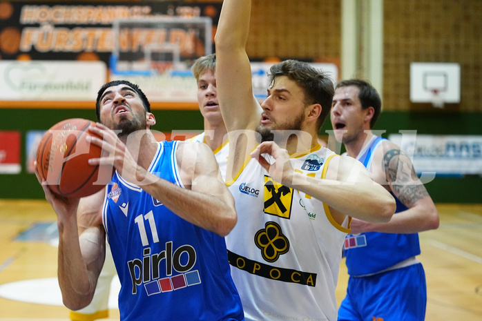 Basketball 2. Liga 2021/22, Grundduchgang 14.Runde , Fuerstenfeld vs. Kufstein


