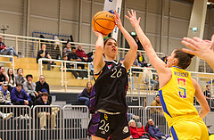 Basketball Damen Superliga 2023/24, Grunddurchgang 9.Runde SKN St. Pölten vs. Vienna United



