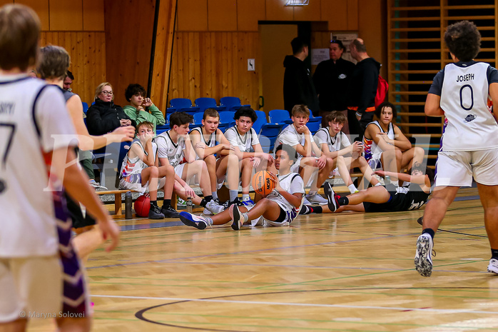 01.12.2024 Österreichischer Basketballverband 2024/25, SLMU16, Post SV Wien vs. Swarco Raiders