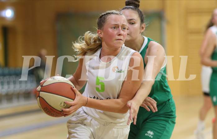 Basketball Damen Superliga 2021/22, Grunddurchgang 1.Runde Basket Flames vs. KOS Celovec