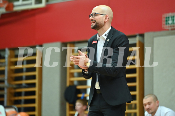 Basketball, Superliga 2024/25, Grunddurchgang 4.Runde, Flyers Wels vs. Kapfenberg,