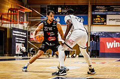 Basketball, win2day Basketball Superliga 2024/25, Grunddurchgang Runde 15, BBC Nord Dragonz, Kapfenberg Bulls, Nemanja Krstic (22)