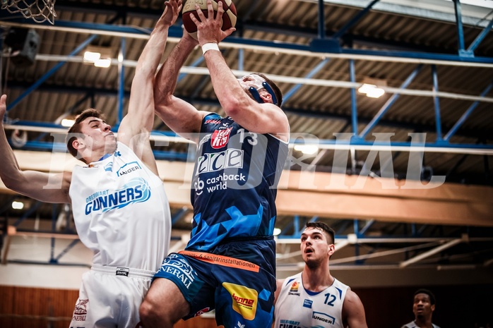 Basketball, ABL 2017/18, Grunddurchgang 33.Runde, Oberwart Gunners, Kapfenberg Bulls, Jozo Rados (13)