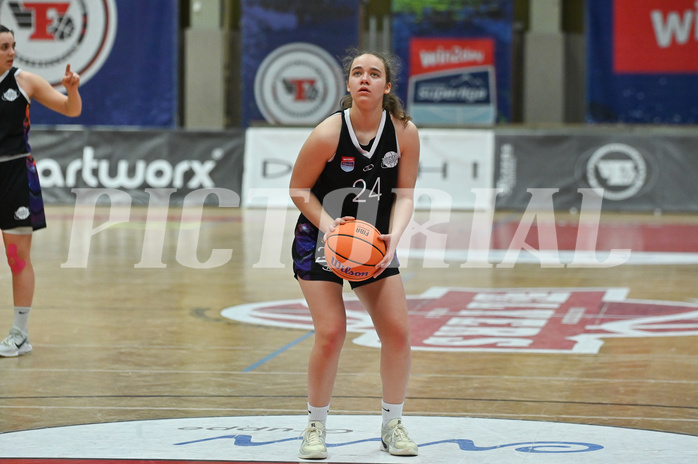 Basketball Damen Supercup 2024/25, 4.Runde, DBB Wels vs Vienna United,

