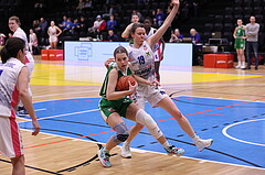 18.02.2023, Graz, Raiffeisen Sportpark, Basketball Damen Superliga 2022/23, Grunddurchgang 13.Runde, UBSC-DBBC Graz vs. KOS Celovec Damen,  