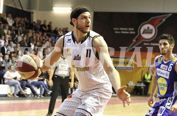 Basketball ABL 2015/16 Grunddurchgang 31.Runde  Güssing Knights vs Gmunden Swans