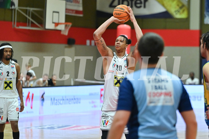 Win2Day Basketball Superliga 2023/24, Playoff, Viertelfinale Spiel 3, Flyers Wels vs UBSC Graz