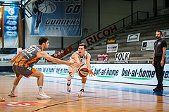 Basketball, bet-at-home Basketball Superliga 2020/21, Grunddurchgang 8. Runde, Oberwart Gunners, Klosterneuburg Dukes, Edi Patekar (9)