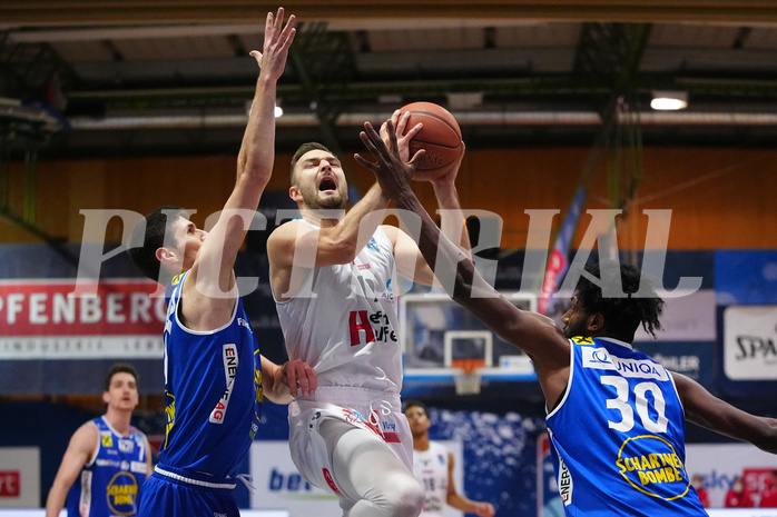 Basketball Superliga 2021/22, Grundduchgang 14.Runde , Kapfenberg vs.Gmunden



