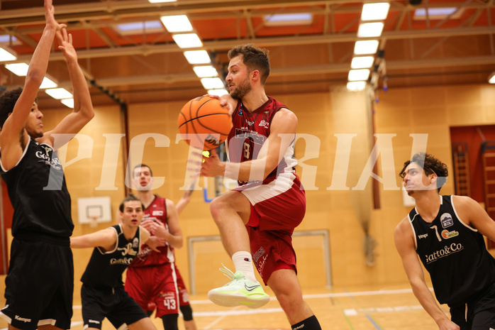 Basketball Zweite Liga 2023/24, Grunddurchgang 19.Runde Mistelbach Mustangs vs. Basket Flames