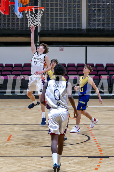 18.01.2025 Österreichischer Basketballverband 2024/25, SLMU14, Vienna United vs. Ubsc Juniors The Castle Gate
