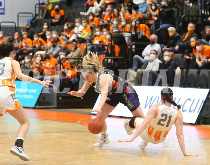 Basketball Damen Superliga 2021/22, Finale Spiel 1 BK Duchess Klosterneuburg vs. Vienna United


