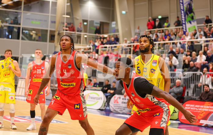 Basketball Superliga 2023/24, Playoff, Viertelfinale Spiel 2 SKN St. Pölten vs. Traiskirchen Lions


