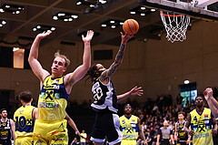 18.04.2025, Graz, Raiffeisen Sportpark Graz, Basketball Superliga 2024/25, Playoffs, Viertelfinale, Spiel 2, UBSC Graz - Gmunden Swans