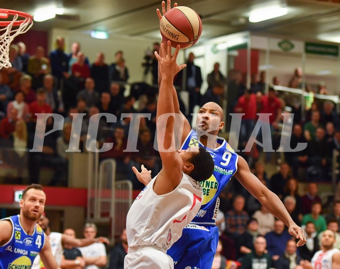Basketball ABL 2017/18, Grunddurchgang 23.Runde Flyers Wels vs. Gmunden Swans