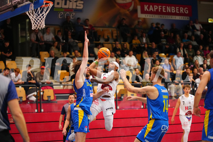 Win2day Basketball Superliga 2024/25, Grunddurchgang, 3. Runde, Kapfenberg vs. St.Pölten


