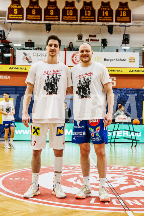 Basketball, Win2Day Superliga 2024/25, 2. Platzierungsrunde, Traiskirchen Lions, Oberwart Gunners, Equal Play Day