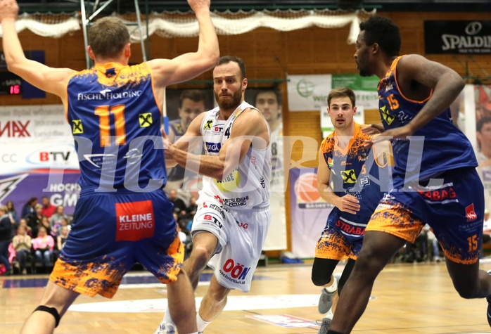 Basketball ABL 2017/18, Grunddurchgang 9.Runde Gmunden Swans vs. Fürstenfeld Panthers


