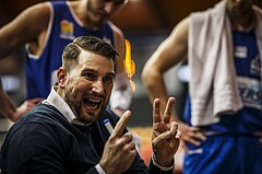 Basketball, ABL 2018/19, Grunddurchgang 30.Runde, BC Vienna, Oberwart Gunners, Horst Leitner (Coach)