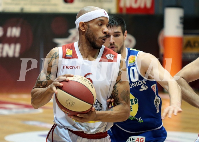 Basketball ABL 2017/18, Playoff VF Spiel 1 Traiskirchen Lions vs. Gmunden Swans